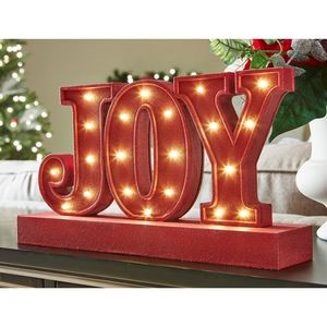 Light Up Joy Sign
